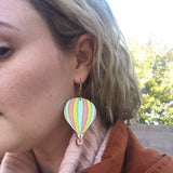 Hot Air Balloon Earrings from LE CHIC MIAMI