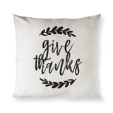 Give Thanks Pillow Cover from The Cotton & Canvas Co.
