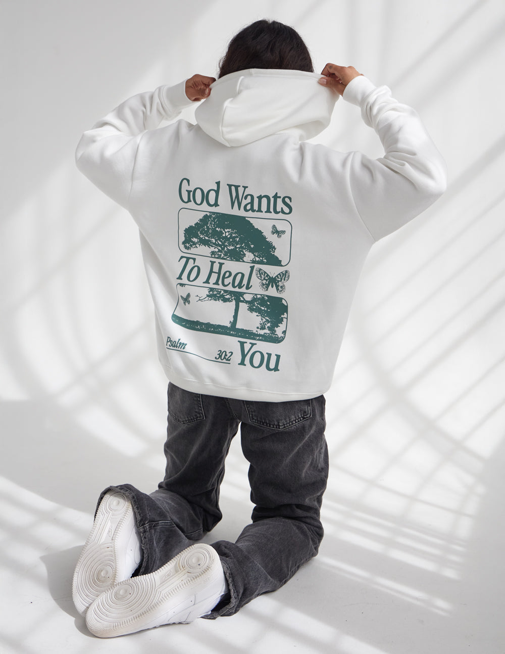 God Heals Unisex Hoodie from Elevated Faith
