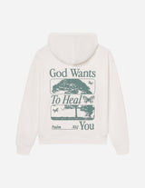 God Heals Unisex Hoodie from Elevated Faith