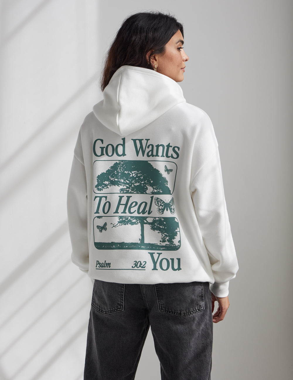God Heals Unisex Hoodie from Elevated Faith
