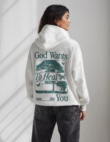 God Heals Unisex Hoodie from Elevated Faith