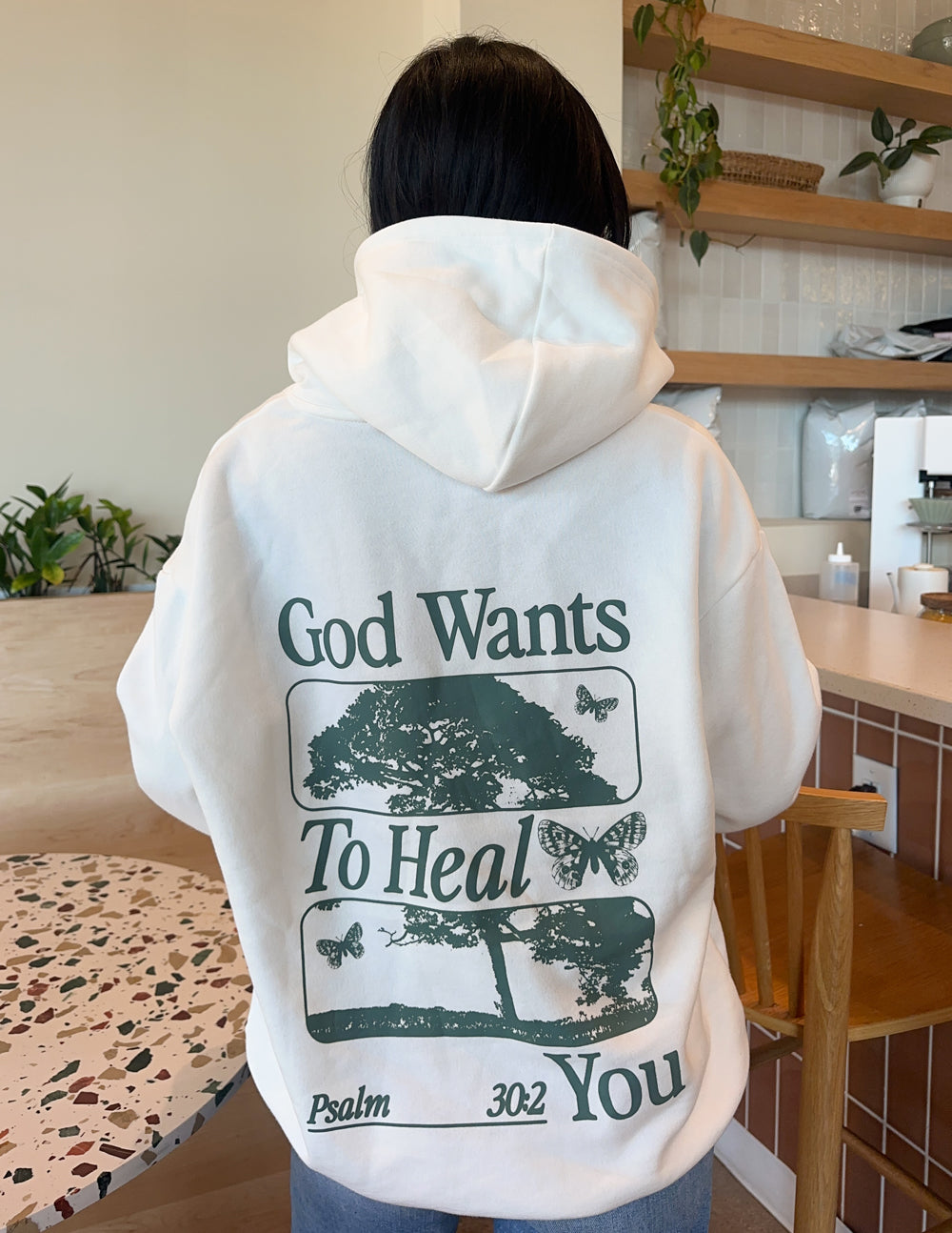 God Heals Unisex Hoodie from Elevated Faith