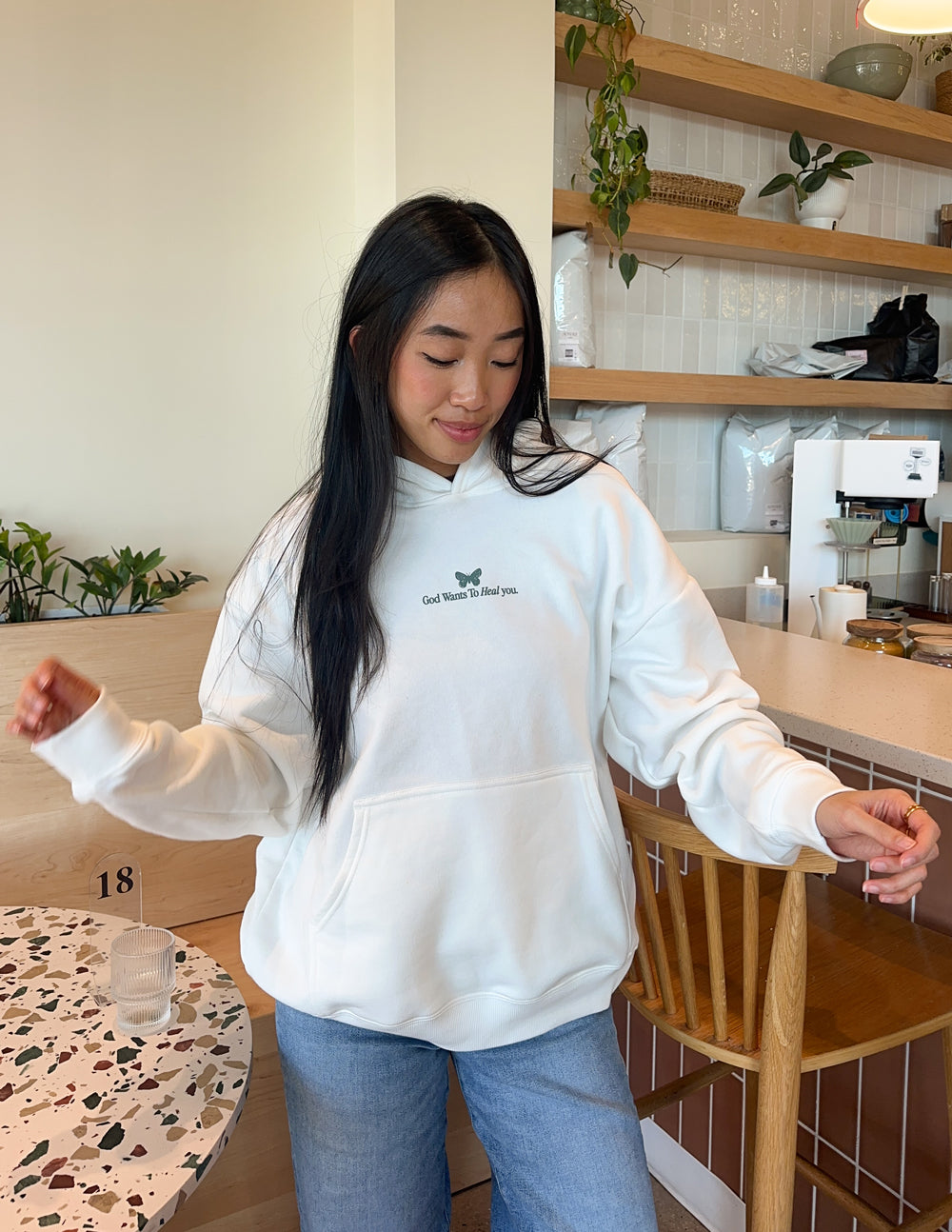 God Heals Unisex Hoodie from Elevated Faith