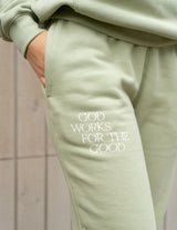 God Works for the Good Unisex Sweatpant from Elevated Faith
