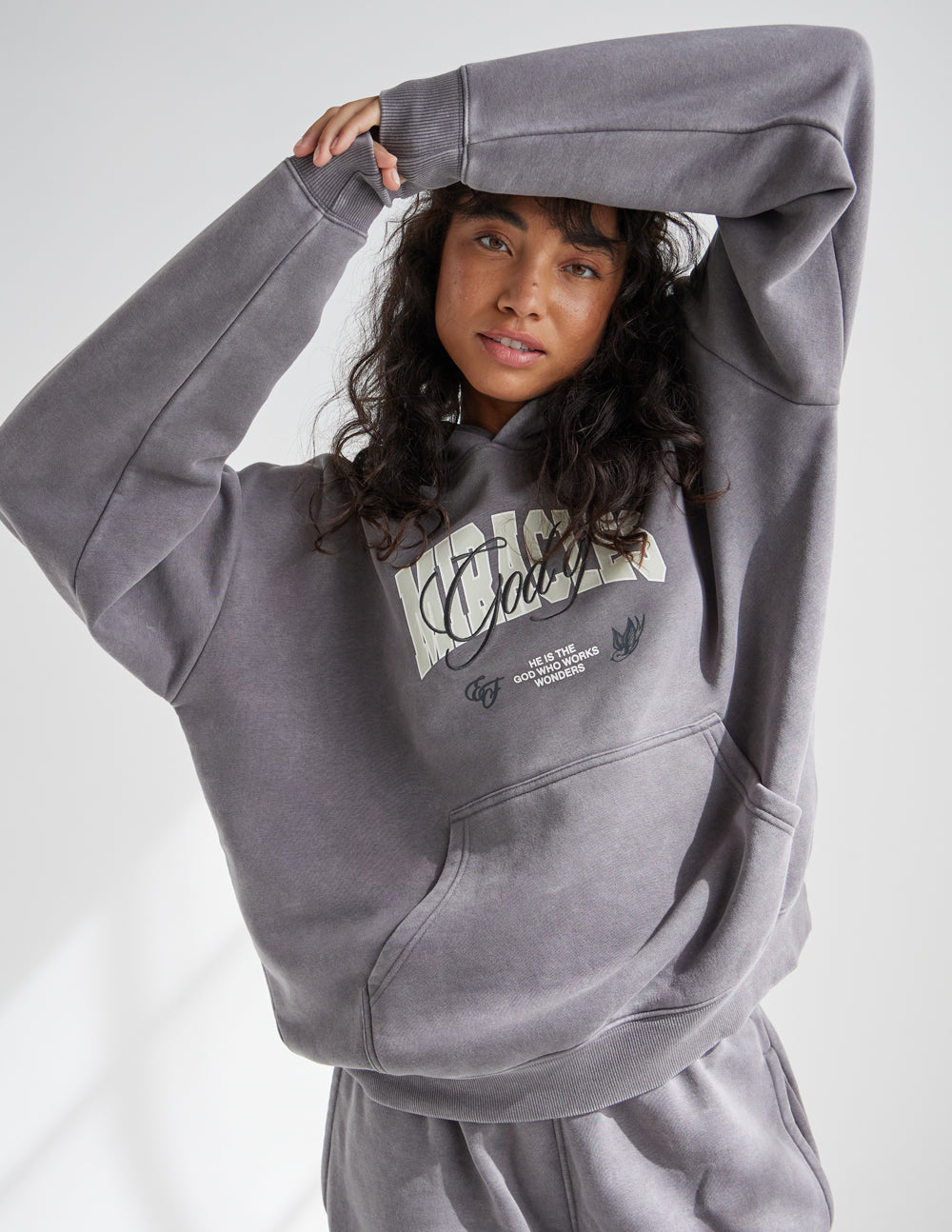 God of Miracles Unisex Hoodie from Elevated Faith