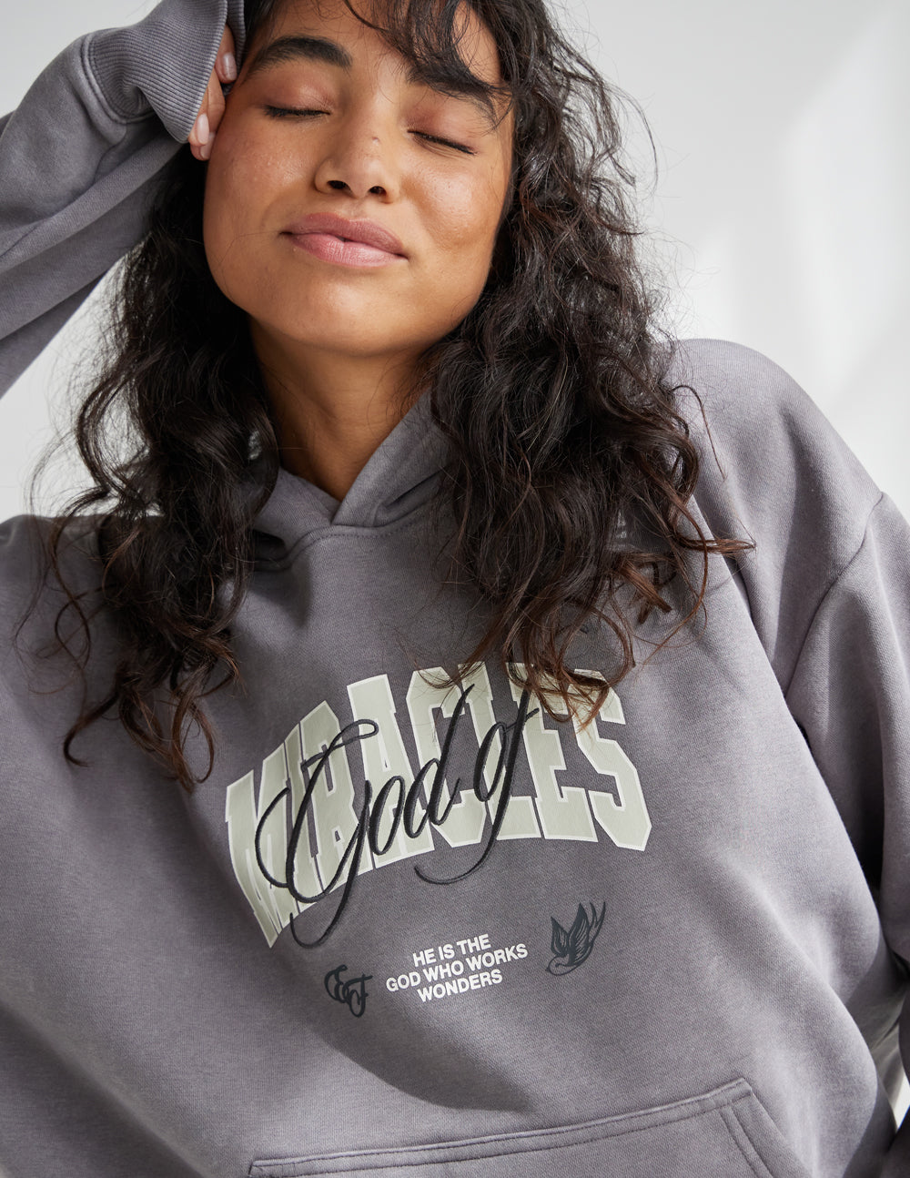 God of Miracles Unisex Hoodie from Elevated Faith
