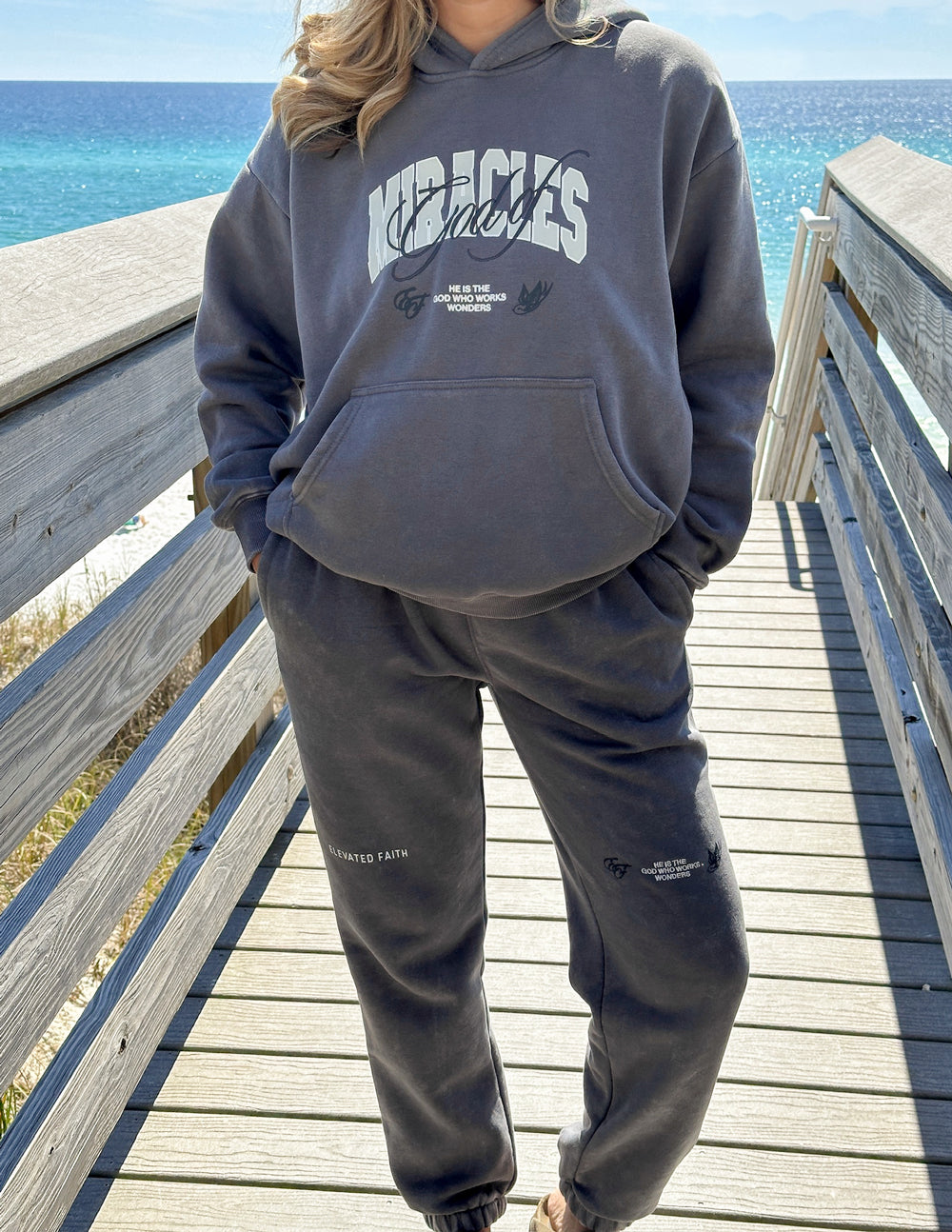 God of Miracles Unisex Sweatpant from Elevated Faith