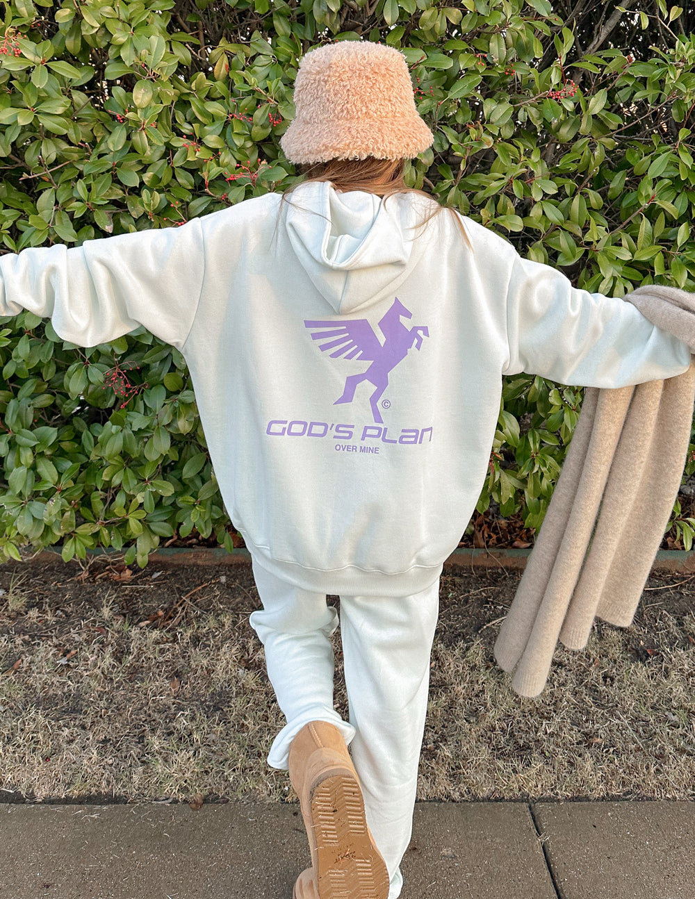 God's Plan Racing Unisex Hoodie from Elevated Faith
