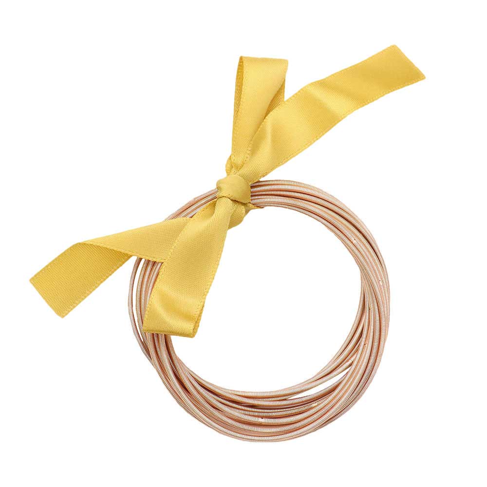 15PCS Guitar String Stackable Stretch Bracelets from Madeline Love