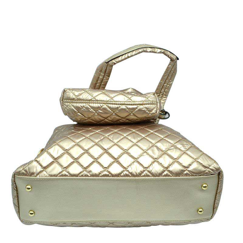 2-in-1 Large Quilted Tote Bag with Pouch  from Madeline Love