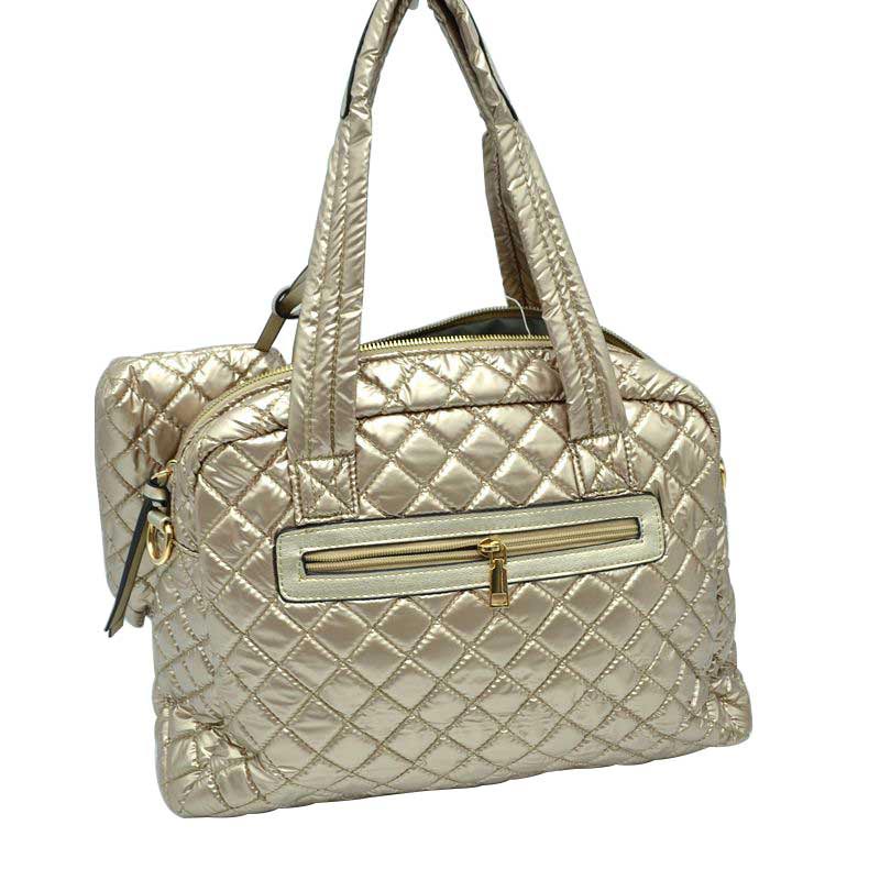 2-in-1 Large Quilted Tote Bag with Pouch  from Madeline Love
