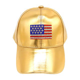 Bling American USA Flag Baseball Cap from Madeline Love