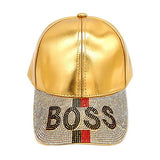 Bling Boss Message Baseball Cap from Madeline Love
