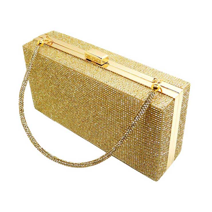 Bling Rectangle Evening Tote Clutch Crossbody Bag  from Madeline Love