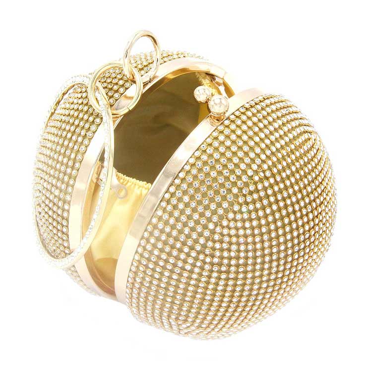 Bling Round Ball Evening Tote Crossbody Bag  from Madeline Love