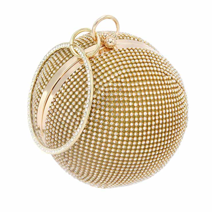 Bling Round Ball Evening Tote Crossbody Bag  from Madeline Love