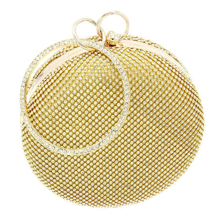 Bling Round Evening Tote Crossbody Bag  from Madeline Love