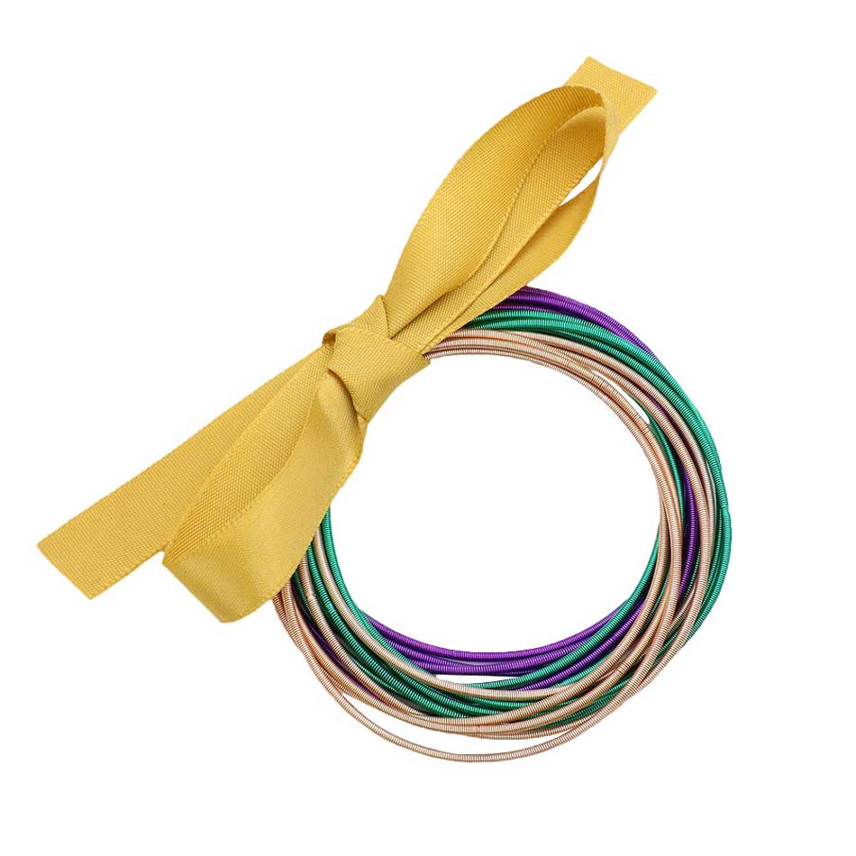 15PCS Guitar String Stackable Stretch Bracelets from Madeline Love