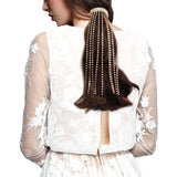 Rhinestone Fringe Barrette from Madeline Love