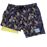 Gold Palms Swimsuit Shorts from Tropical Bros