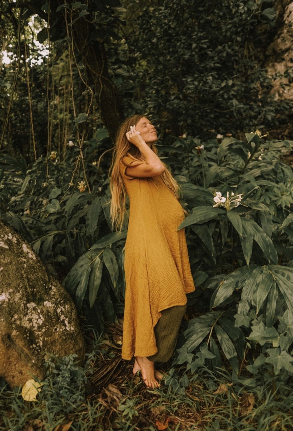 Tee Dress From Cotton Flower Clothing