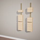 Yoke Yoga Block Wall Bracket | Gold from Mache