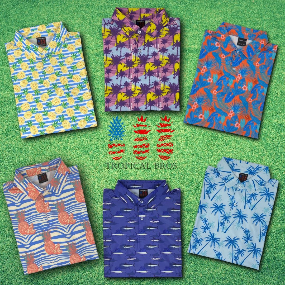 The Miami Gangster Everyday Polo from Tropical Bros
