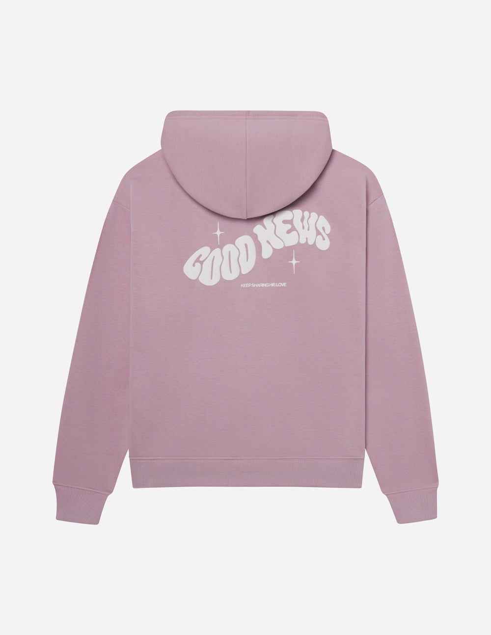 Good News Pink Unisex Hoodie from Elevated Faith