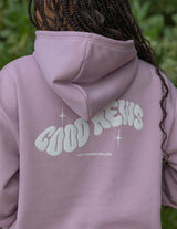 Good News Pink Unisex Hoodie from Elevated Faith