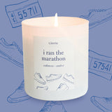 I Ran The Marathon Literie Candles