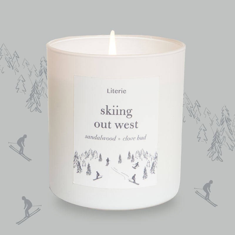 Skiing Out West Literie Candles
