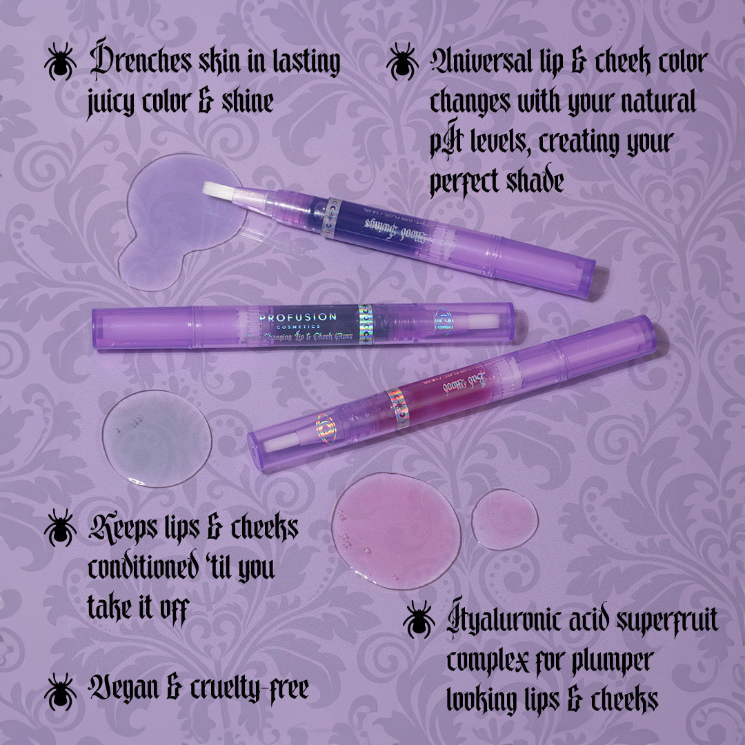 Mood Gloss-Color Changing Lip& Cheek Gloss from Profusion Cosmetics