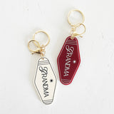Grandma Retro Motel Keychain from The Cotton & Canvas Co.
