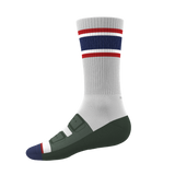 The Granola | Strap Sandal Heel Hammock™ Crew Socks from Shinesty