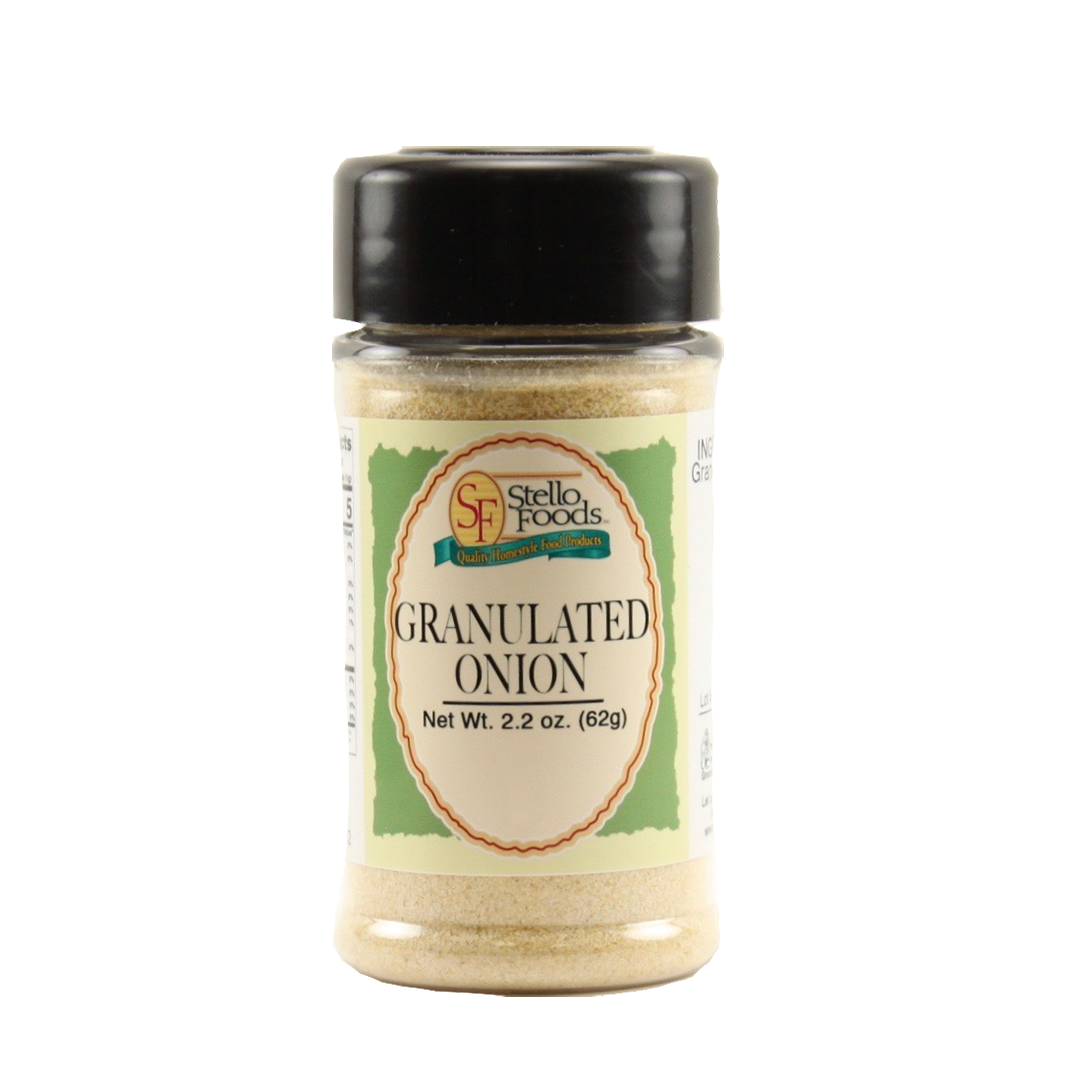 Stello Foods Spices - Onion - Granulated 2.2 oz from Stello Foods