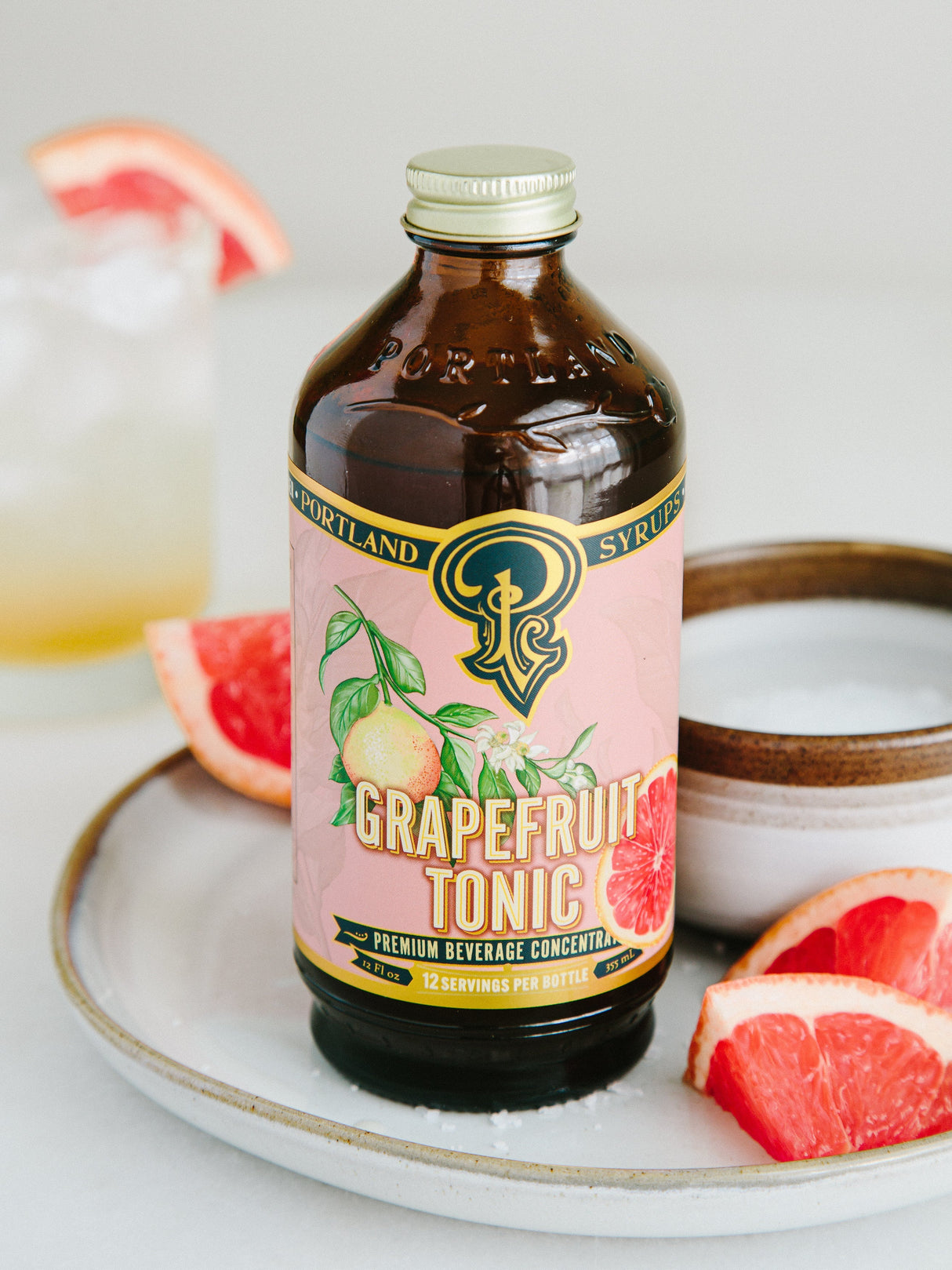 Grapefruit Tonic two-pack from Portland Syrups