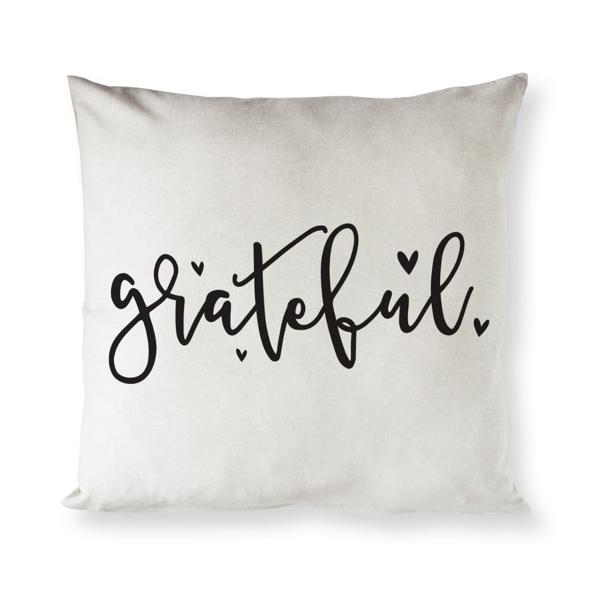 Grateful Throw Pillow Cover from The Cotton & Canvas Co.