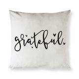 Grateful Throw Pillow Cover from The Cotton & Canvas Co.
