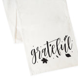 Grateful Cotton Canvas Table Runner from The Cotton & Canvas Co.