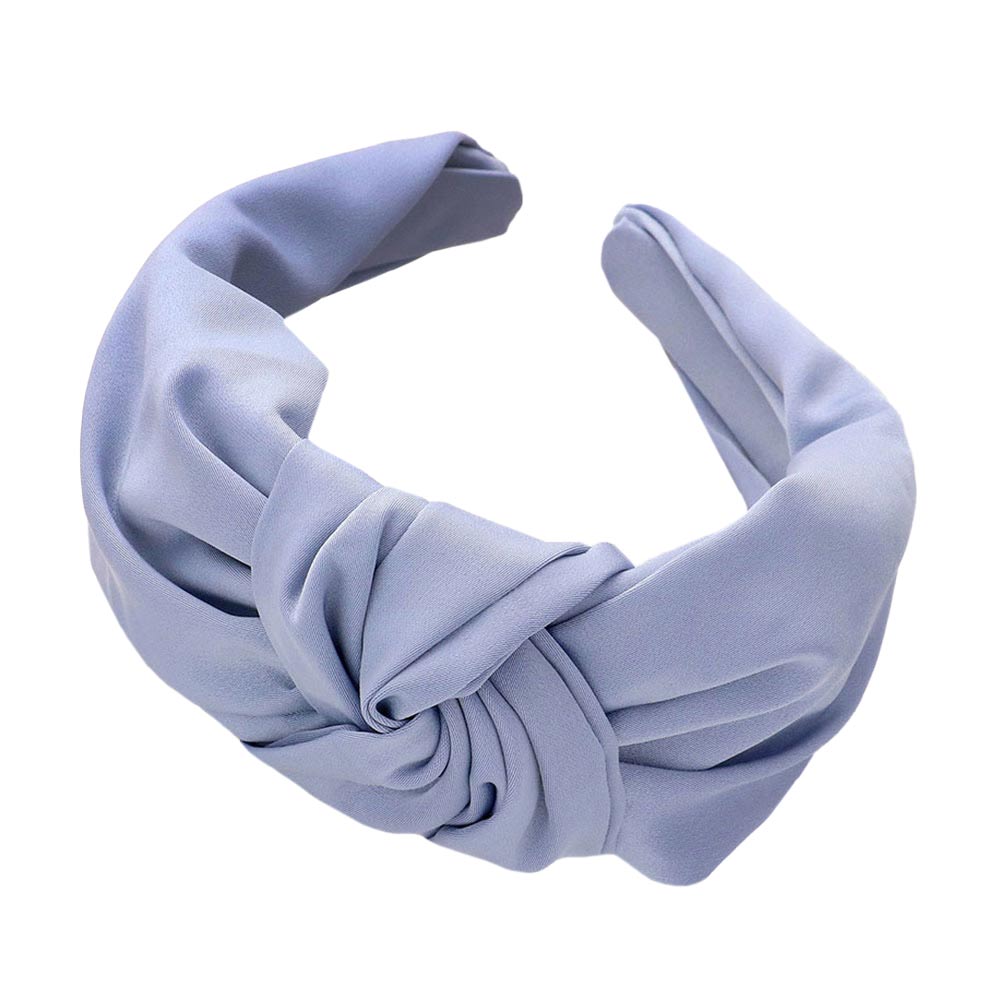Beautiful Solid Knot Burnout Headband from Madeline Love