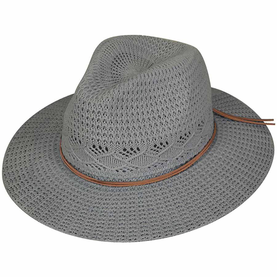 C.C Cotton Knitted Panama Hat from Madeline Love