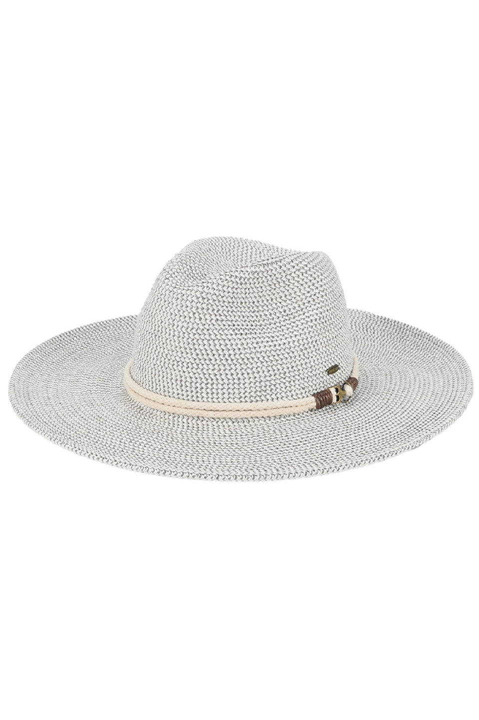 C.C Anchor Rope Trim Band Wide Brim Sun Hat from Madeline Love