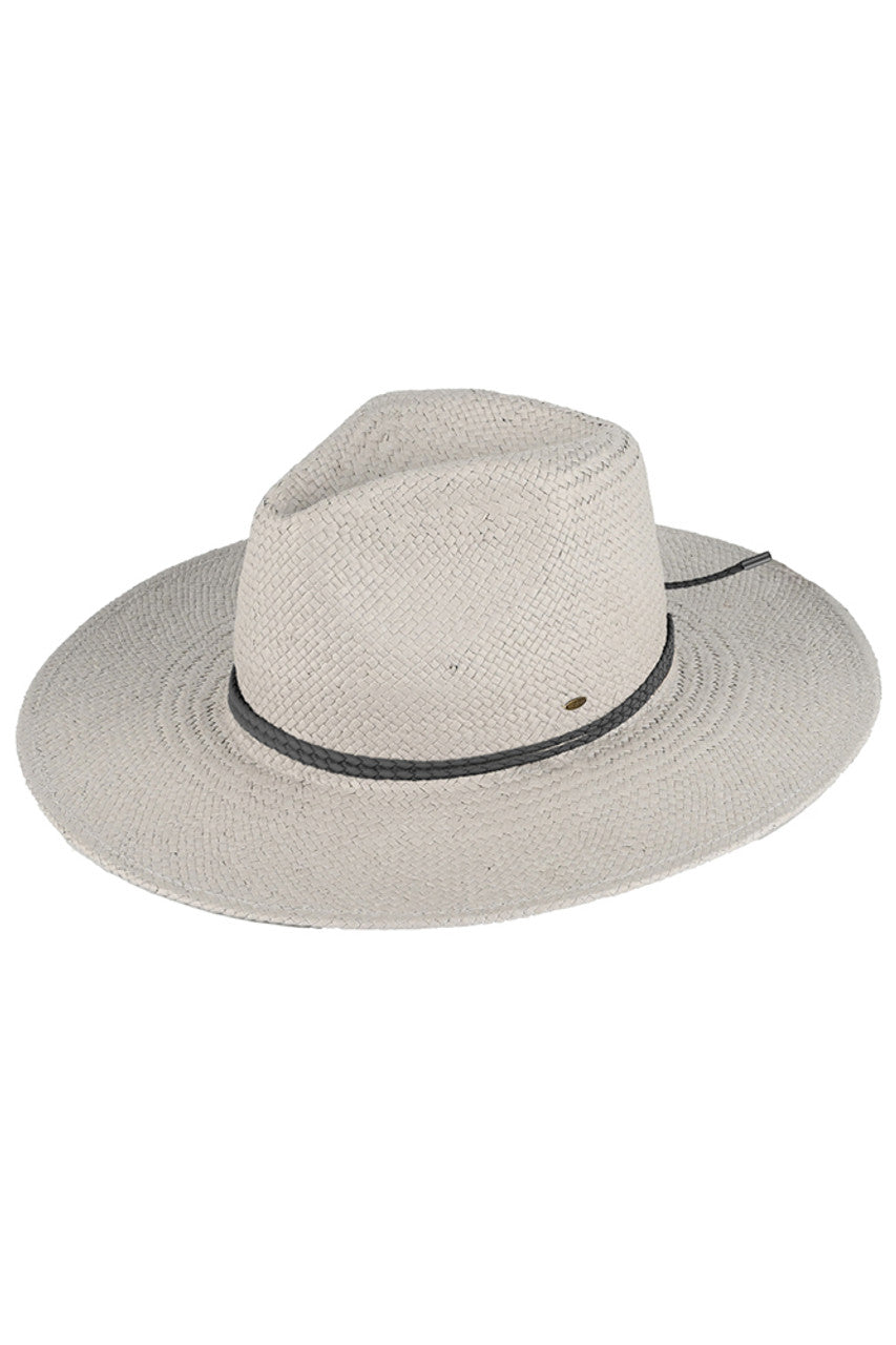 C.C Paper Panama Sun Hat from Madeline Love