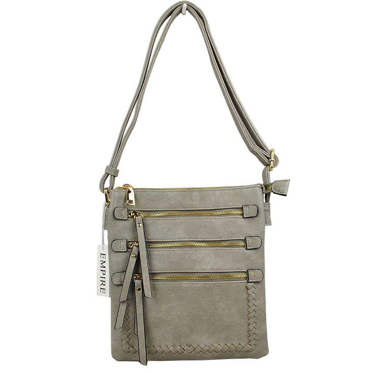 Fashionable Women's Soft Faux Leather Crossbody Purse Shoulder Bag  from Madeline Love