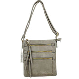 Fashionable Women's Soft Faux Leather Crossbody Purse Shoulder Bag  from Madeline Love