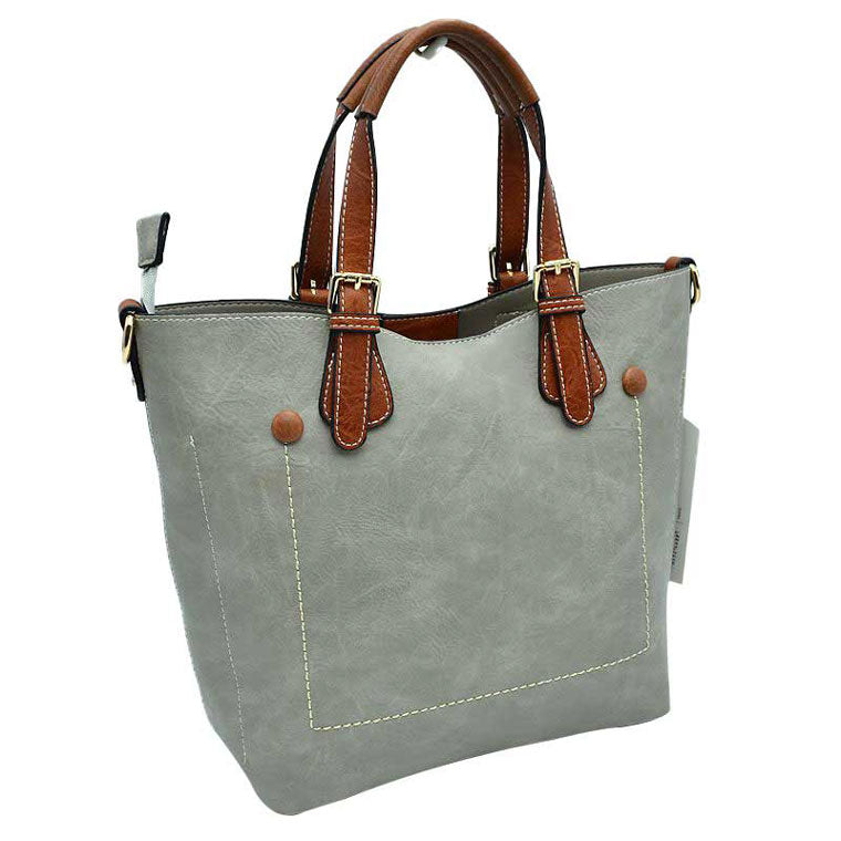 Vegan Leather Tote Shoulder Handbags For Women from Madeline Love