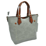 Vegan Leather Tote Shoulder Handbags For Women from Madeline Love