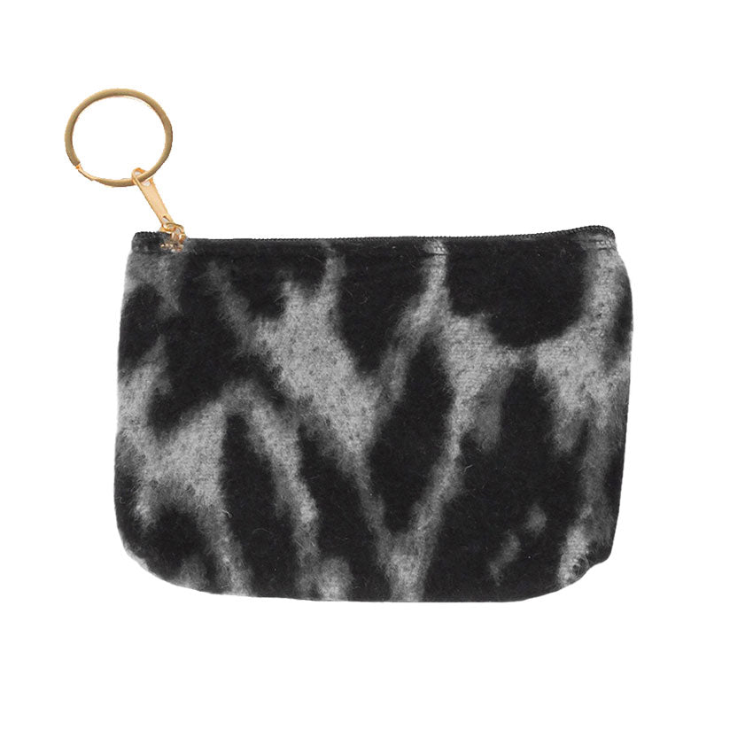 Leopard Patterned Coin Card Purse  from Madeline Love
