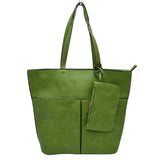 3 In 1 Large Soft Faux Leather Womens Tote Handbags  from Madeline Love